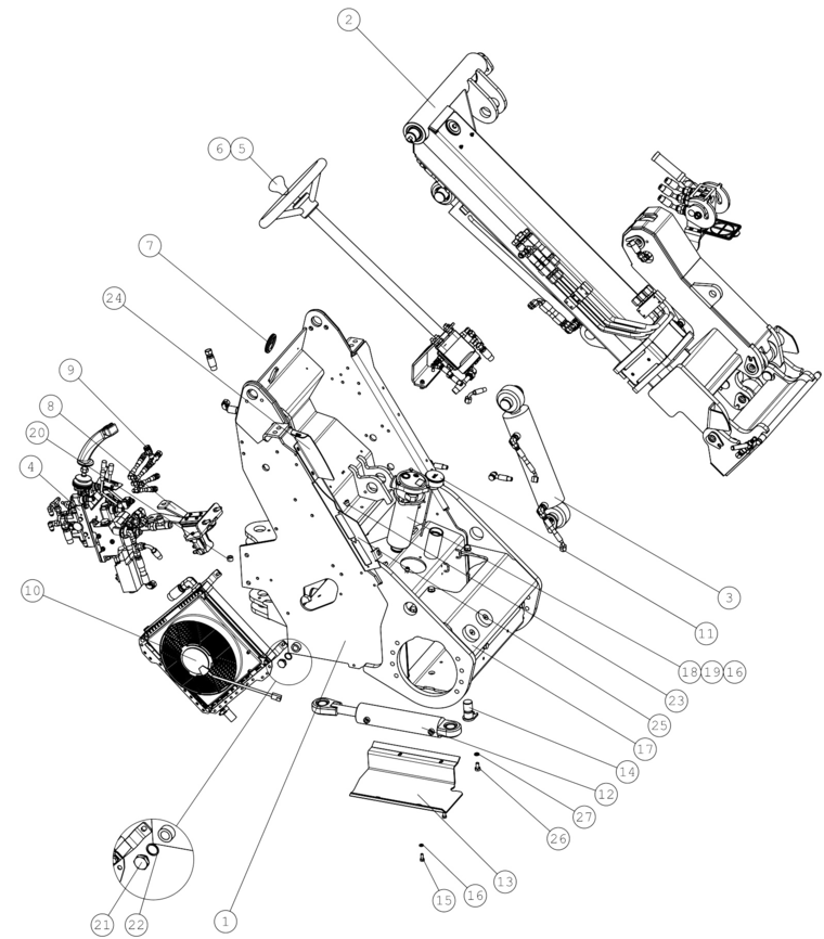 FRONT CHASSIS 700SER